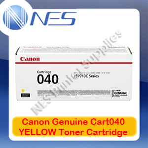 Canon Genuine CART040Y YELLOW Toner Cartridge for imageCLASS LBP712cx (5.4K)